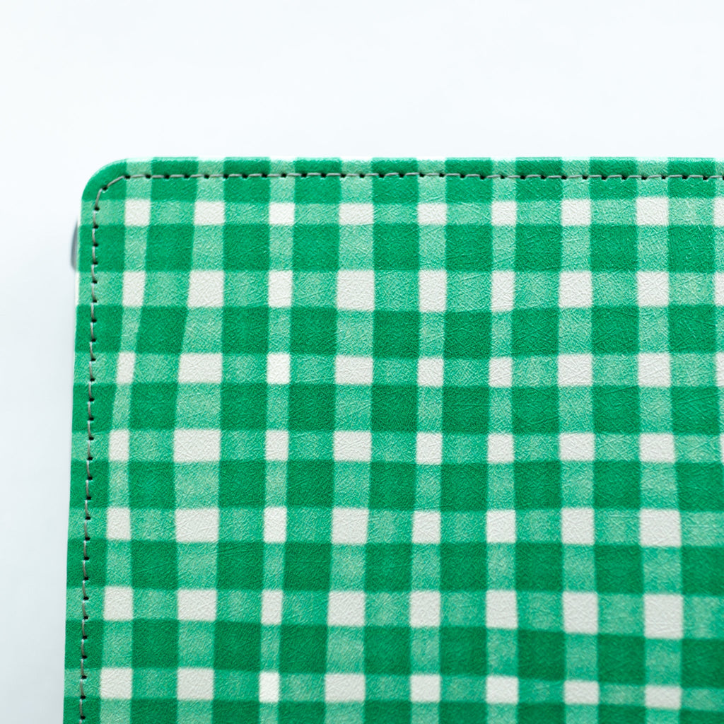 The Green Girl Gingham E-Reader Case