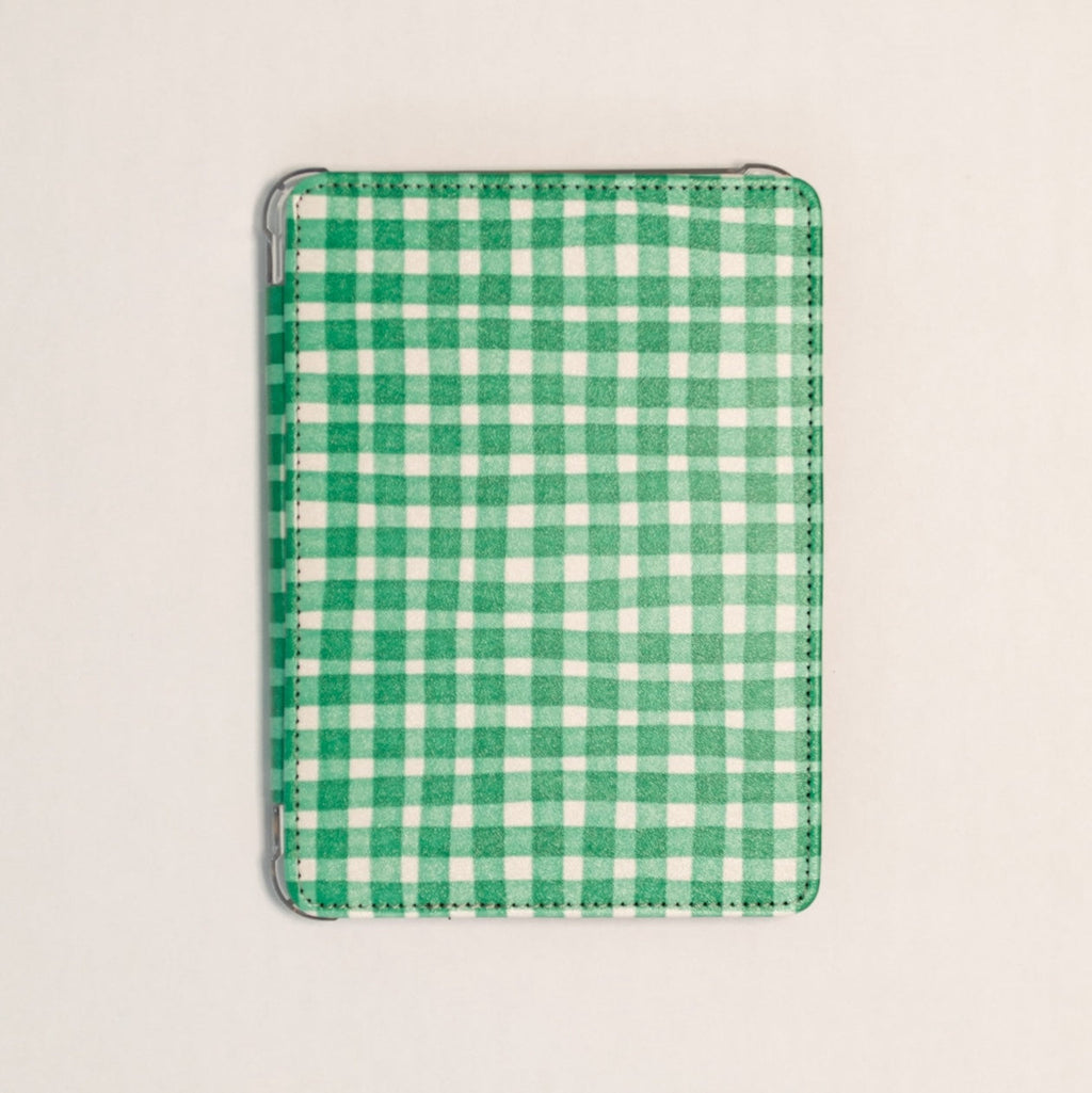 The Green Girl Gingham E-Reader Case