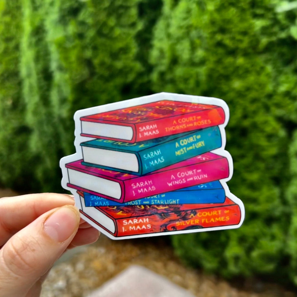 ACOTAR Bookstack Sticker