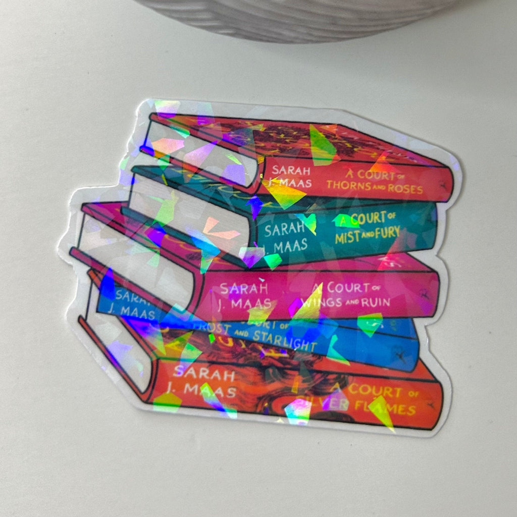 ACOTAR Bookstack Sticker