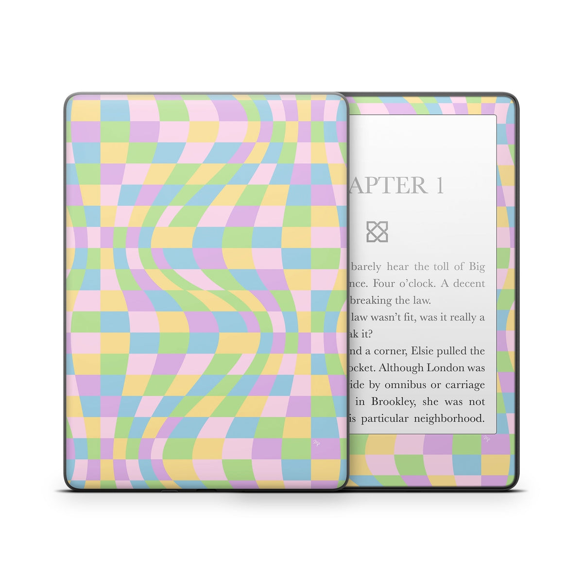 Retro Wave Kindle Skin