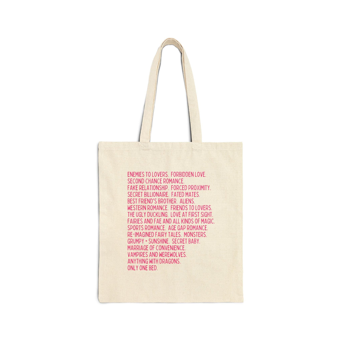 Romance Tropes Tote Bag