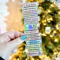 Bookish Tropes Cardstock Bookmark