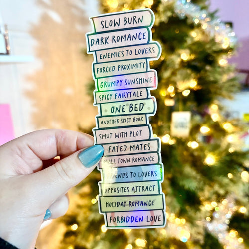 Bookish Tropes Cardstock Bookmark
