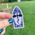 Dragon Stained Glass Window Sticker